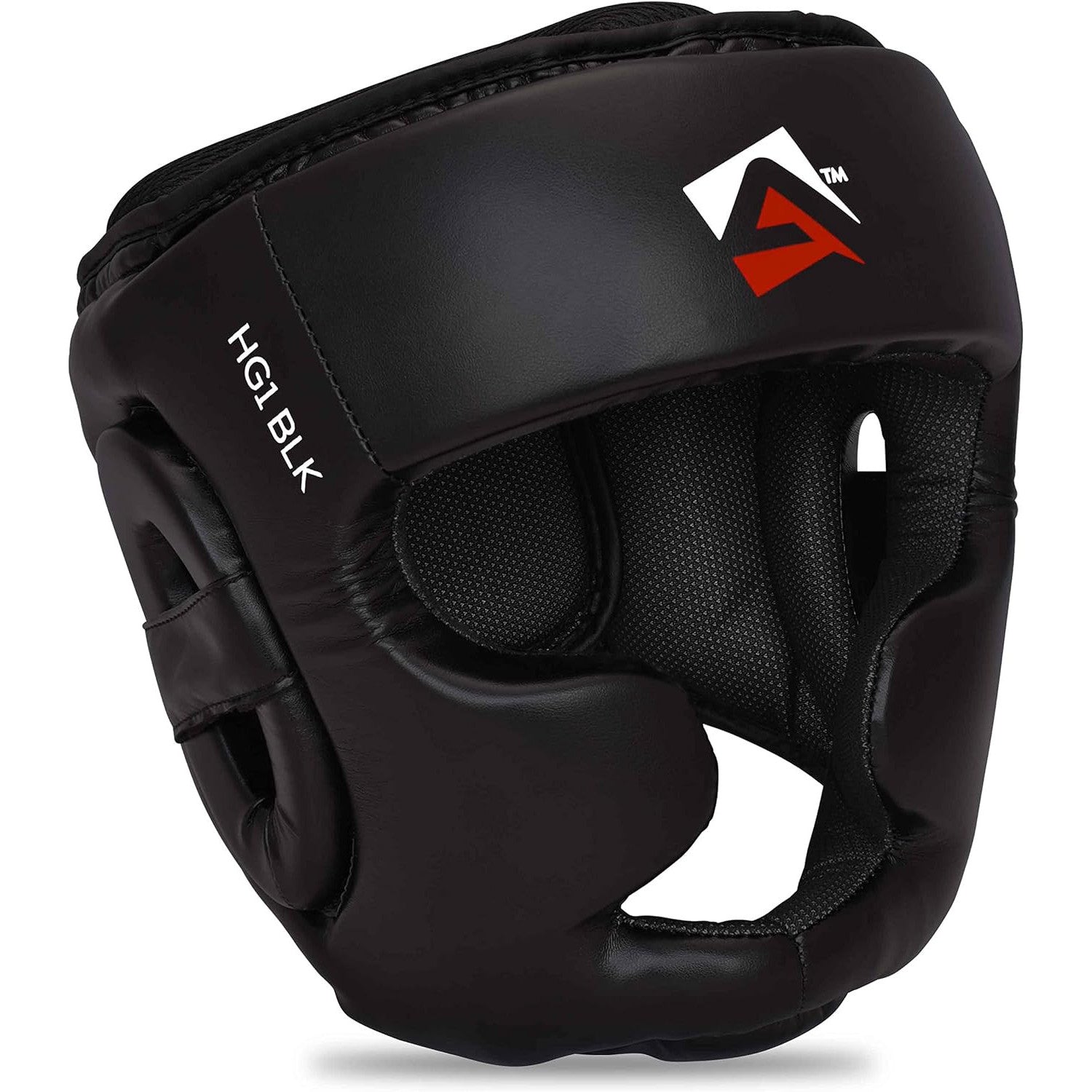 AQF Premium Full Face Boxing Headguard: MMA Training Headgear Muay Thai Sparring Protection